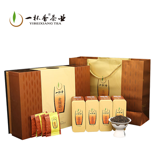 一杯香紅茶金駿眉禮盒珍芽1100