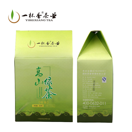 一杯香綠茶之高山特級